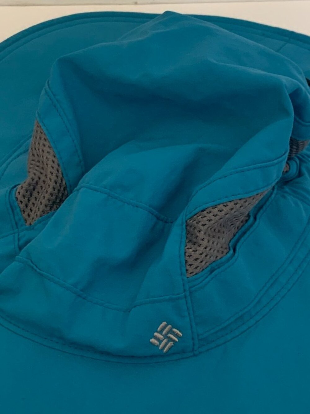 Columbia Bora Bora Booney Sun Hat Blue  Mesh Hiking Fishing CU9107 O/S - Picture 5 of 6